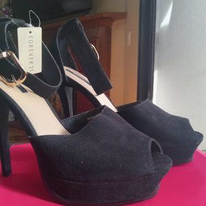 Forever21, Black High Heels . Brand new never worn.